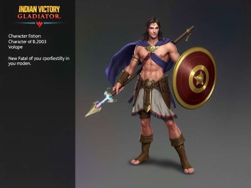 Customize your warrior in Indian Victory Gladiator Indian Victory Gladiator Character Customization